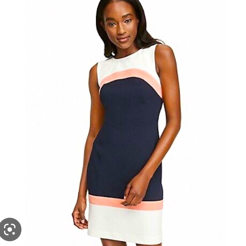 Tommy Hilfiger Essential Ponte Colourblock dress